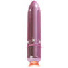 Crystal High Intensity Bullet Waterproof Pink - Luxurious Pleasure for Women's Intimate Delights - Adult Naughty Store