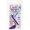 Crystal Pleasure Co. High Intensity Bullet Vibrator - Model X1 - Waterproof - Purple - Adult Naughty Store