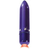 Crystal Pleasure Co. High Intensity Bullet Vibrator - Model X1 - Waterproof - Purple - Adult Naughty Store