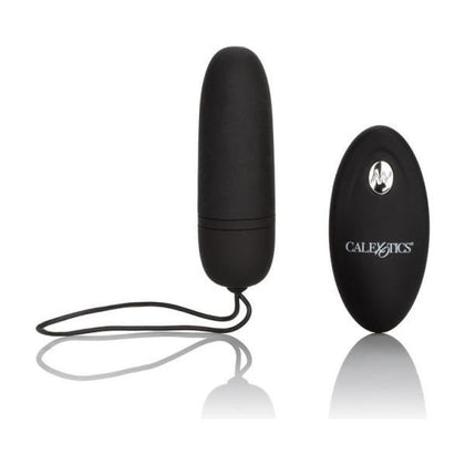 SensaToys SV-12B Silicone Remote Control Bullet Vibrator Black - Intense Pleasure for Her - Waterproof