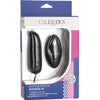 Luxe Pleasure Silicone Remote Ridged G Vibrator - Model RGV-12B: A Sensational Black Delight for Couples or Solo Play