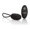 Introducing the SensaSilk™ Silicone Remote Rechargeable Egg Vibrator Black - Model SV-12B: The Ultimate Pleasure Companion for Discreet Satisfaction! - Adult Naughty Store