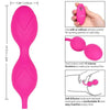 Introducing the Pink Dual Motor Remote Kegel System - Model RS-500: A Premium Pleasure Device for Enhanced Intimacy and Fitness - Adult Naughty Store