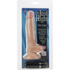 Introducing the Elite Eight Suction Cup Dong Vibrator by Just Right: The Ultimate Pleasure Experience for All Genders in a Captivating Midnight Black! - Adult Naughty Store