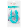 AC/DC Silicone Double Dong Teal Blue - Ultimate Pleasure for Double Penetration