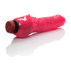 Introducing the SensaToys Hot Pink Clitterific Lifelike Vibrating Dildo - Model 8XJ-2001: A Pleasure-Packed Delight for Women - Adult Naughty Store