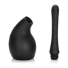 Introducing the SensaSilk Ultimate Cleansing System Black - Model 9.5oz: The Premium Silicone Cleaner for Effortless Pleasure - Adult Naughty Store