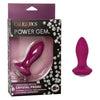 California Exotic Novelties Power Gem Vibrating Petite Crystal Probe Purple - Model PGP-001 - For Women - Intense Pleasure - Lavish Purple - Adult Naughty Store