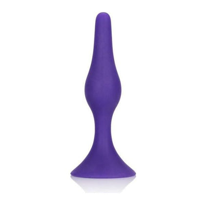 Introducing the Booty Call Booty Starter Purple Butt Plug - The Ultimate Sensual Pleasure Experience for Beginners - Adult Naughty Store