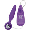 Booty Call Booty Glider Silicone Remote Control Anal Probe Purple 3.75 Inch - Adult Naughty Store