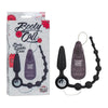 Booty Call Double Dare Probe Beads Black: Premium Silicone Vibrating Anal Pleasure Toy - Model BD-001, Unisex - Intense Pleasure for Backdoor Play