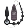 Booty Call Double Dare Probe Beads Black: Premium Silicone Vibrating Anal Pleasure Toy - Model BD-001, Unisex - Intense Pleasure for Backdoor Play - Adult Naughty Store