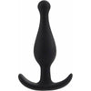 Booty Call Booty Rocker Silicone Anal Plug - Model BC-AR-001 - Unisex - Black - Adult Naughty Store