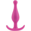 Booty Call Booty Rocker Silicone Anal Plug - Model 4.75x1/12 cm - Pink (For All Genders - Intense Anal Pleasure) - Adult Naughty Store