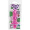 Booty Rocket BR-10 Silicone Waterproof Probe - Pink: Powerful 10-Function Vibrating Anal Pleasure for All Genders - Adult Naughty Store