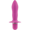 Booty Rocket BR-10 Silicone Waterproof Probe - Pink: Powerful 10-Function Vibrating Anal Pleasure for All Genders - Adult Naughty Store