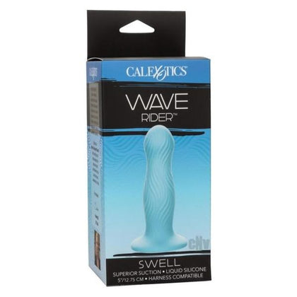 Wave Rider Swell Probe Blue Silicone Dildo | Model: Swell | For All Genders | Explore Intense Pleasure