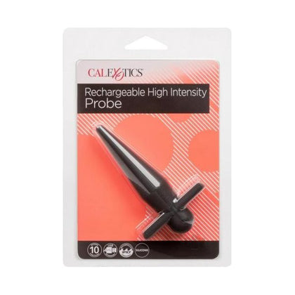 Intense Pleasure: The Sensual Delights of the Rechargeable High Intensity Probe - Model RHP-001 - For All Genders - Ultimate Pleasure in Black