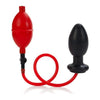 Latex Red Black Expandable Butt Plug - Model XR-4567 - Unisex Anal Pleasure Toy - Adult Naughty Store