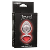 Passion's Jewel: JLRH-001 Large Ruby Heart Plug - Unisex Anal Pleasure - Seductive Red - Adult Naughty Store