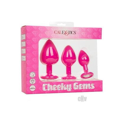 Introducing the Cheeky Gems Kit Pink: The Ultimate Anal Training Experience for All Genders! - Adult Naughty Store