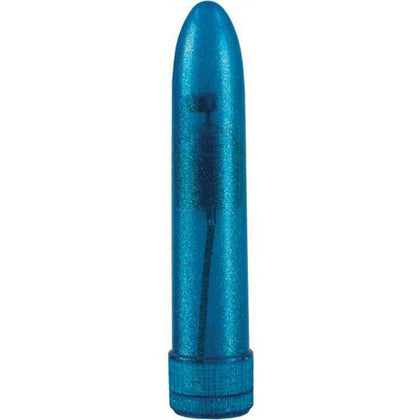 Shane's World Sparkle Vibes 5 Inches Blue - Powerful Multi-Speed Glitter Finished Vibrator for Women's Clitoral Stimulation - Adult Naughty Store