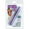 Shanes World Sparkle Vibes 5 Inch Purple - Powerful Multi-Speed Glitter Finished Vibrator for Women - Intense Pleasure in a Petite Package - Adult Naughty Store