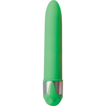 Shane's World Sorority Party Vibe Nooner 4.75 Inch Green - Powerful Multi-Speed Silky Smooth Massager for Women's Intimate Pleasure - Adult Naughty Store