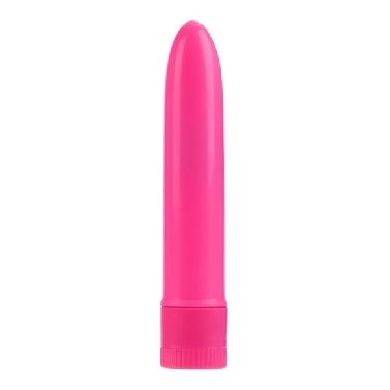 CalExotics Neon Vibes Mini Vibrator - Model NV-001 - For Her - Clitoral and Internal Stimulation - Pink - Adult Naughty Store