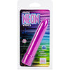 Introducing the PleasureLand Mini Neon Vibes Multi-Speed Vibrator 4.6 Inch - Purple - Adult Naughty Store