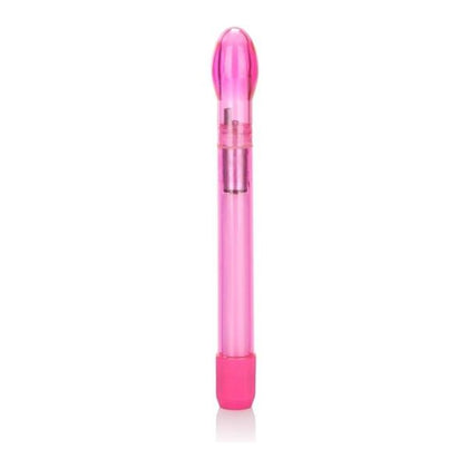 Introducing the Pink Slender Tulip Wand Massager - Model STW-65: A Versatile Pleasure Companion for All Genders! - Adult Naughty Store