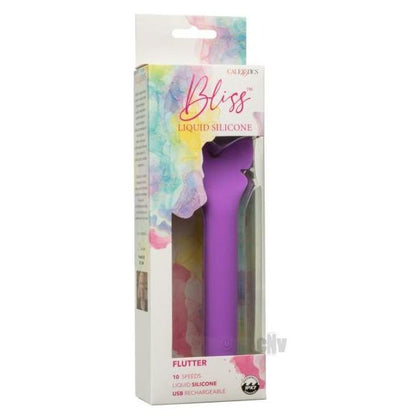 Bliss Liquid Silicone Flutter - Sleek Butterfly-Designed Vibrating Silicone Stimulator for Women - Model LSF-2021 - Clitoral and G-Spot Pleasure - Pink