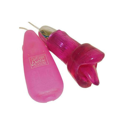 California Exotic Clit Kisser Oral Pleasure Simulator - Model CK-5000 - Female Clitoral Stimulation - Pink - Adult Naughty Store