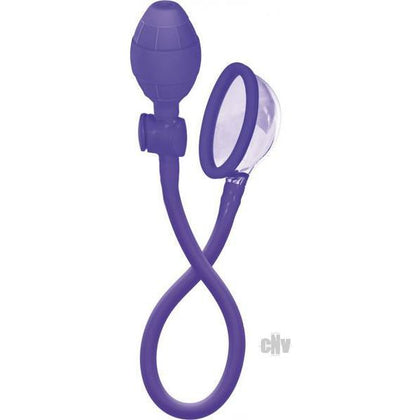 Introducing the PleasureMax Mini Silicone Clitoral Pump - Model PSC-200: Advanced Design for Sensational Stimulation - Purple