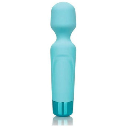 Eden Wand Teal Blue Body Massager - Premium Silicone Vibrating Wand for Deep Stimulation and Relaxation