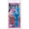 Introducing the Butterfly Kiss Blue Vibrator - The Ultimate Pleasure Experience for Her! - Adult Naughty Store