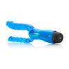 Introducing the Blue Dual Penetrator Vibrator - The Ultimate Pleasure Experience - Adult Naughty Store