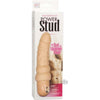 Power Stud Curvy Beige Waterproof Dildo - Model PS-001 - For All Genders - Intense Pleasure Experience - Adult Naughty Store