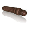 Power Stud Curvy Brown Waterproof Dildo - Model PS-001 - Unisex G-Spot and Prostate Stimulation Toy - Adult Naughty Store