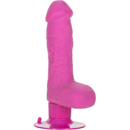 Introducing the Shower Stud Ballsy Dong Pink Realistic Vibrator - Model X123: Powerful Multi-Speed Pleasure for Women