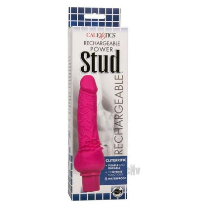 Power Stud Cliterrific Pink Rechargeable G-Spot Vibrator - Model PS-5000 - For Women - Intense Pleasure Experience - Adult Naughty Store