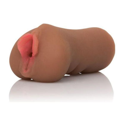 Introducing the Sensual Pleasure Co. Luxurious Naughty Nurse Lush Lips Brown Stroker - Model NNB-001, Designed for All Genders, Delivering Exquisite Pleasure to Your Most Sensitive Areas in a - Adult Naughty Store