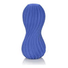 Apollo Dual Stroker Blue - Intense Pleasure for Men - Model DS-200 - Reversible Dual Texture - Thermoplastic Elastomers (TPE) - 6.5