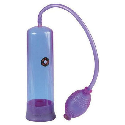 Introducing the E-Z Pump Deluxe Penis Pump - Model EZP-5000 - For Men - Enhance Your Size with Powerful Suction - Pleasure and Performance in Vibrant Blue!