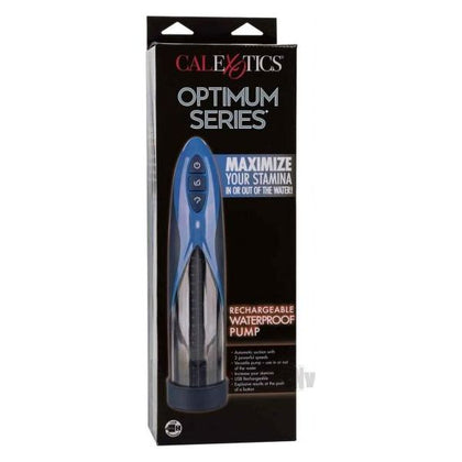 Optimum Recharge Waterproof Pump Blue - Adult Naughty Store