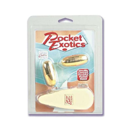 Pocket Exotics Dual Gold Bullets Multispeed 2.1 Inch Gold Vibrating Pleasure for Explosive Orgasms - Adult Naughty Store