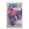 Pocket Exotics Snow Bunny Bullet Purple Vibrator - Intense Pleasure for Her - Adult Naughty Store