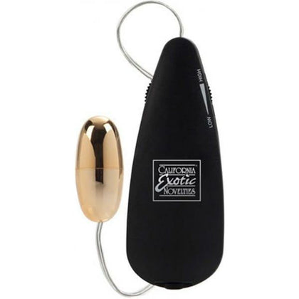 Swedish Erotica Golden Bullet Multispeed 2.2 Inch Gold Vibrating Pleasure Toy for All Genders and Intimate Zones - Adult Naughty Store