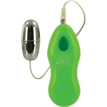 Ballistic Bullet by PleasureTech - 2-Speed Remote Controlled Vibrating Bullet (Model: 2.2 Inch Green) - Unisex Pleasure Toy for Versatile Stimulation - Adult Naughty Store