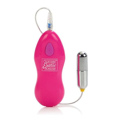 Ballistic Slimline Bullet With Versatile Plug-In Jack 2 Speed Remote 2.2 Inch Pink - Adult Naughty Store